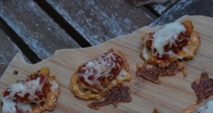 Pretzel Parmesan Chicken Bites