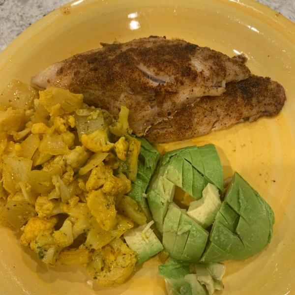 Cajun-Style Blackened Snapper