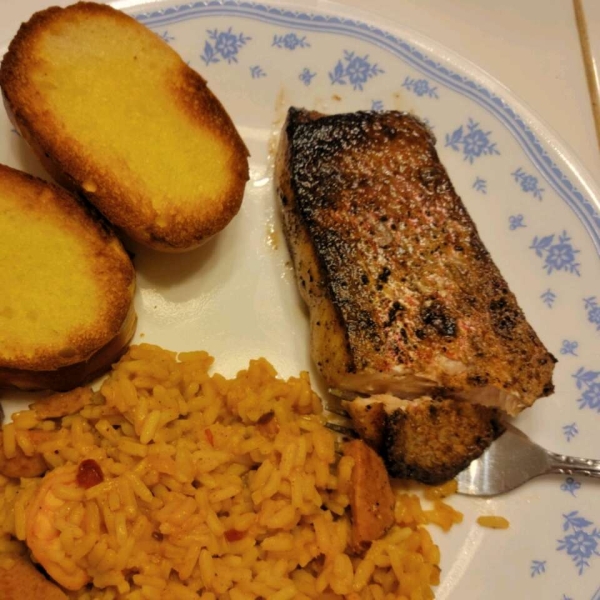 Cajun-Style Blackened Snapper