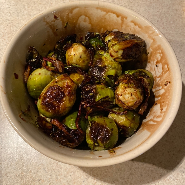 Balsamic-Glazed Brussels Sprouts