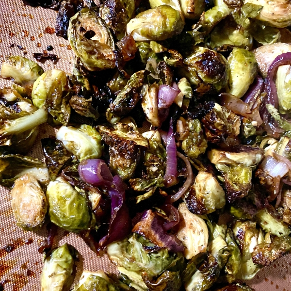 Balsamic-Glazed Brussels Sprouts