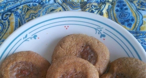 Raspberry Molasses Crinkles