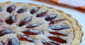 Plum Frangipane Tart