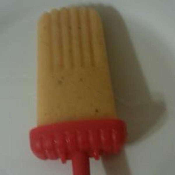 Peach and Basil Ice Pops