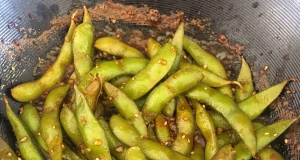 Garlic Teriyaki Edamame