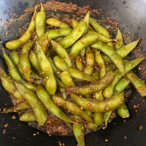 Garlic Teriyaki Edamame