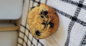 Saskatoon Berry Oat Muffins