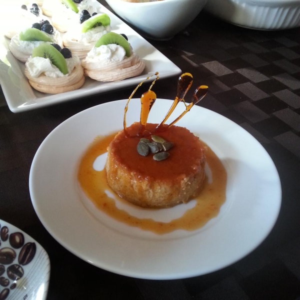 Low-Fat Pumpkin Flan
