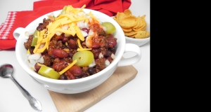 Slow Cooker Beef Chili
