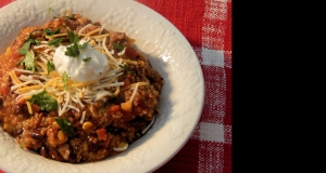 Ground Turkey Enchilada Stew with Quinoa