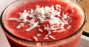 Strawberry Orange Coconut Smoothie