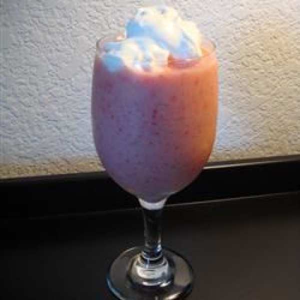 Strawberry Orange Coconut Smoothie