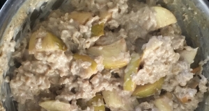Creamy Peanut Butter and Banana Oatmeal