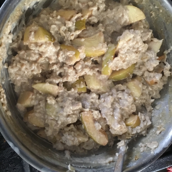 Creamy Peanut Butter and Banana Oatmeal