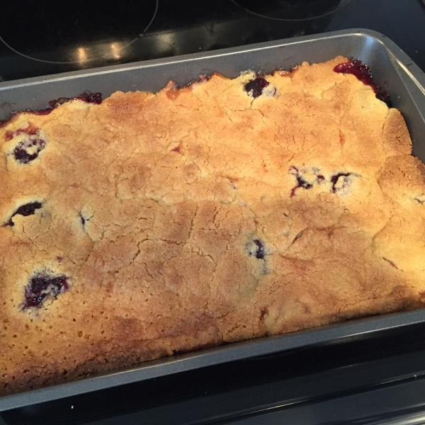 Easy Apple, Pear, and Blackberry Crumble