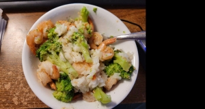 Hawaiian Garlic Shrimp Scampi