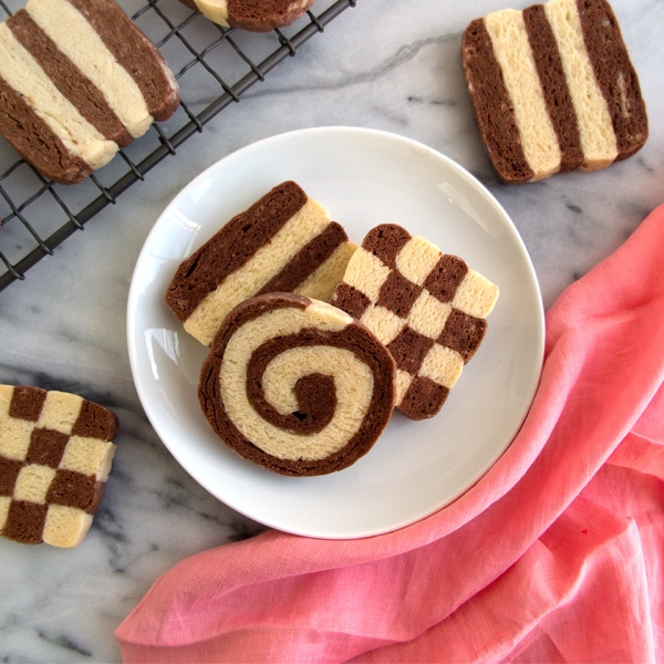 Chocolate and Vanilla Sugar Cookies