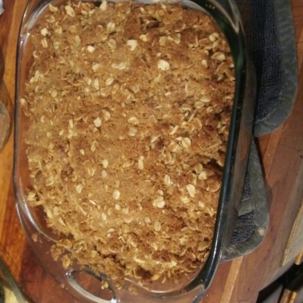 Oatmeal Cookie Apple Crisp