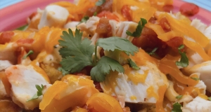 Air Fryer Buffalo Chicken Totchos