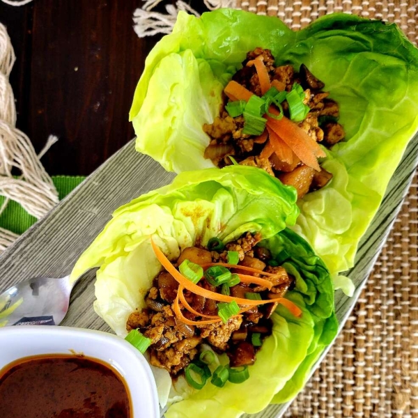 Vegan Lettuce Wraps with Tofu