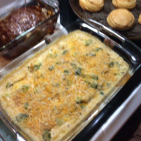 Broccoli and Cheese Mashed Please