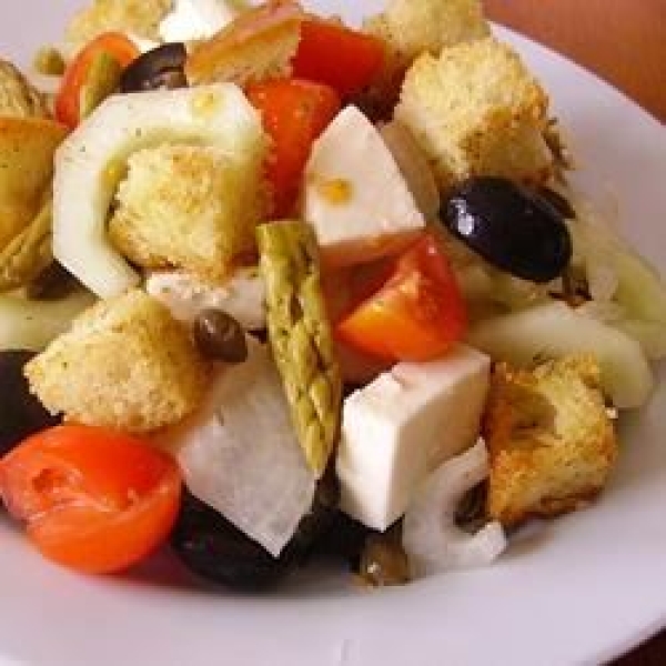 Asparagus and Tomato Panzanella