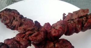 Bison Souvlaki Skewers