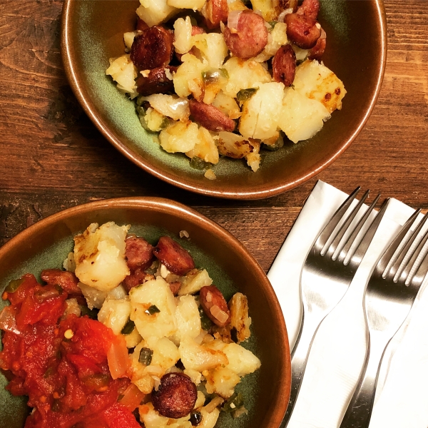 Smoked Sausage-Potato Hash