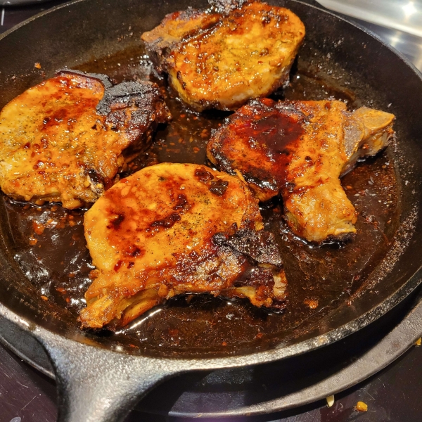 World's Best Honey Garlic Pork Chops