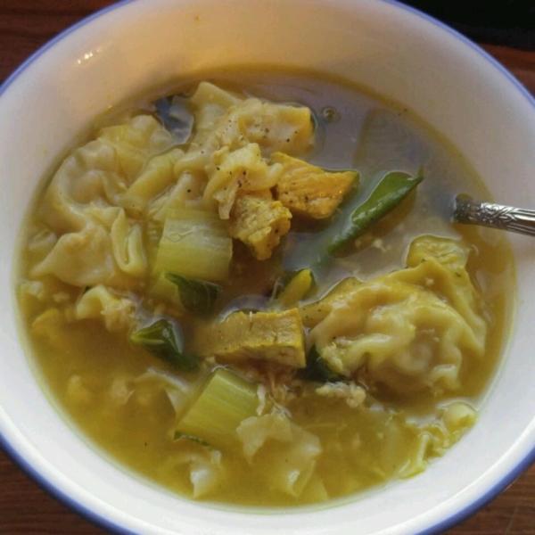 Wonton Soup without Ginger