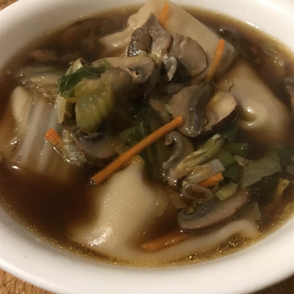 Wonton Soup without Ginger
