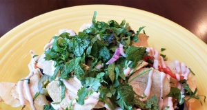 Indian Chaat-Inspired Potato Chip Salad