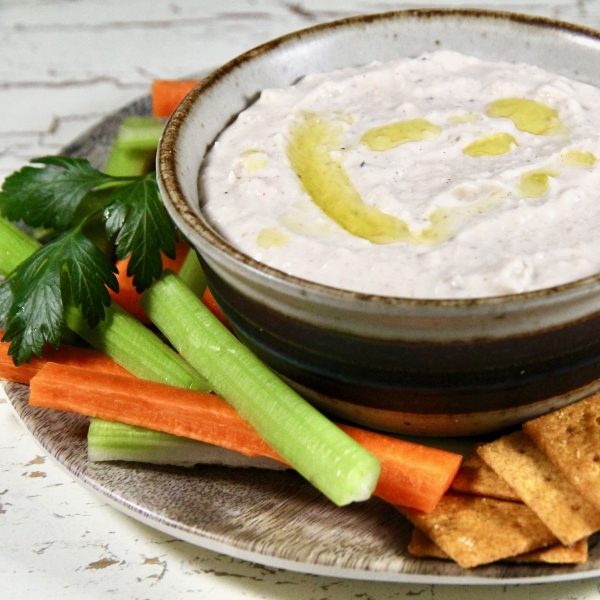 Lemony White Bean Hummus