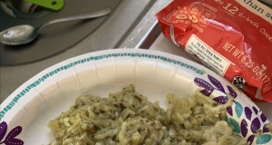 Pesto Chicken and Rice Bake