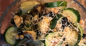 Zucchini Artichoke Summer Salad