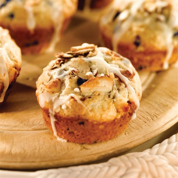 Blueberry White Chocolate Macadamia Muffins