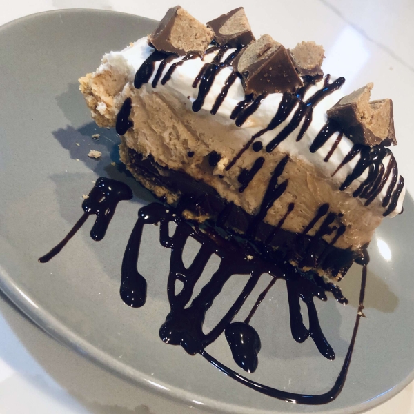 No-Bake Peanut Butter/Chocolate Pie