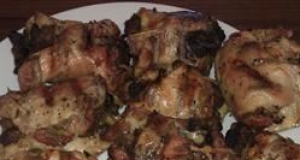 Grilled Stuffed Chicken Thighs