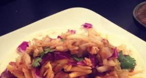 Korean Fusion Chicken Burrito