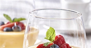 White Chocolate and Orange Pudding