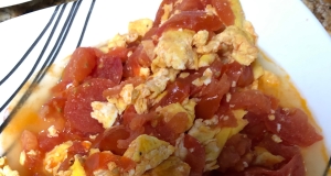 Stir Fry Tomato and Eggs