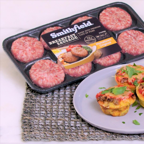 Muffin Tin Pizza Frittatas