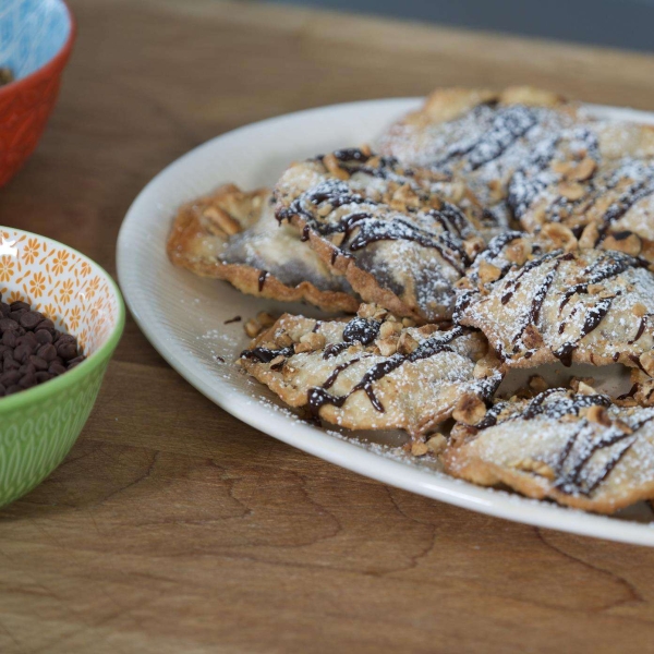 Nutella S'mores Ravioli