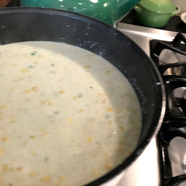 Poblano Corn Chowder