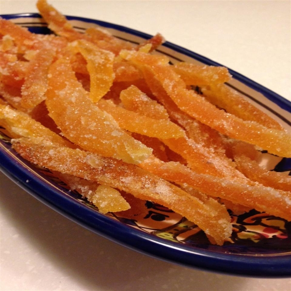 Easy Candied Grapefruit Peel