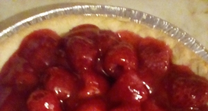 No-Bake Raspberry Pie