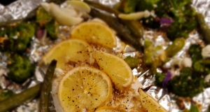 Simple Seafood Sheet Pan Meal