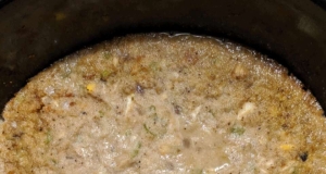 Slow Cooker Chicken and Dressing