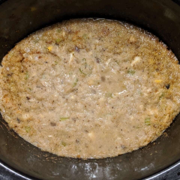 Slow Cooker Chicken and Dressing
