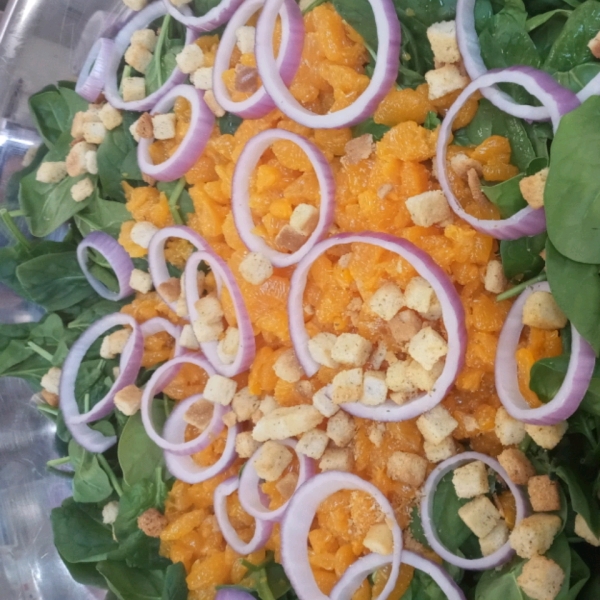 Spinach and Mandarin Orange Salad